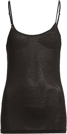 Silk Jersey - Camisole Top Black Lady Avenue