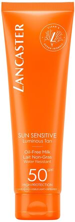 Sun Sensitive Oil Free Milk Spf50 150 Ml Solcreme Ansigt Nude Lancaster