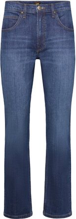 Brooklyn Straight Bottoms Jeans Regular Blue Lee Jeans