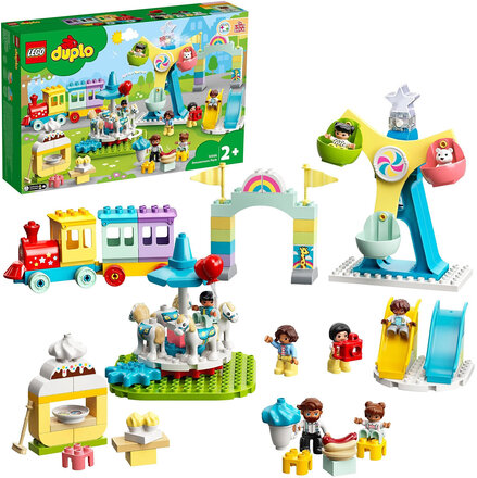 Town Amusement Park Toy For Toddlers Toys LEGO Toys LEGO DUPLO Multi/mønstret LEGO*Betinget Tilbud