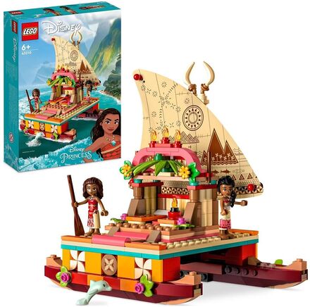 Vaianas Vejfinderbåd Toys Lego Toys Lego® Disney™ Lego disney Princess Multi/patterned LEGO