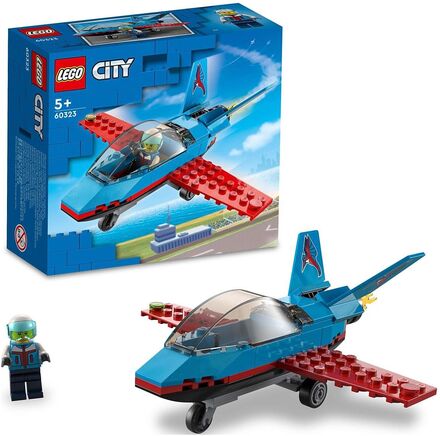 Great Vehicles Stunt Plane Toy Building Set Toys LEGO Toys LEGO City Multi/mønstret LEGO*Betinget Tilbud