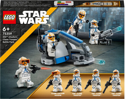 332Nd Ahsoka's Cl Trooper Battle Pack Toys LEGO Toys LEGO Star Wars Multi/mønstret LEGO*Betinget Tilbud