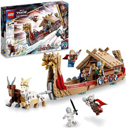 The Goat Boat Buildable Thor Toy Ship Toys LEGO Toys LEGO Super Heroes Multi/mønstret LEGO*Betinget Tilbud