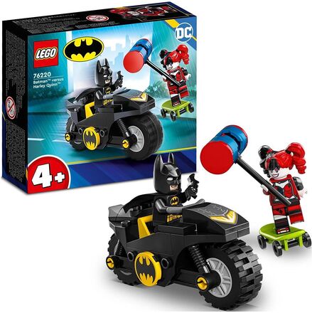 Batman Versus Harley Quinn 4+ Building Toy Toys LEGO Toys LEGO Super Heroes Multi/mønstret LEGO*Betinget Tilbud