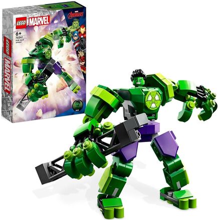 Hulk Mech Armour Avengers Action Figure Toys Lego Toys Lego Super Heroes Multi/patterned LEGO