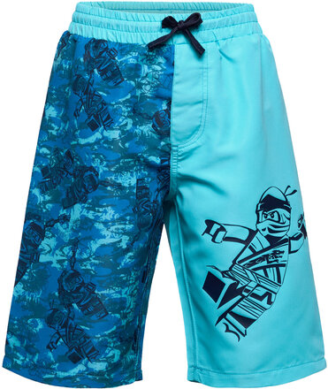 Lwalex 304 - Swim Shorts Badeshorts Blå LEGO Kidswear*Betinget Tilbud