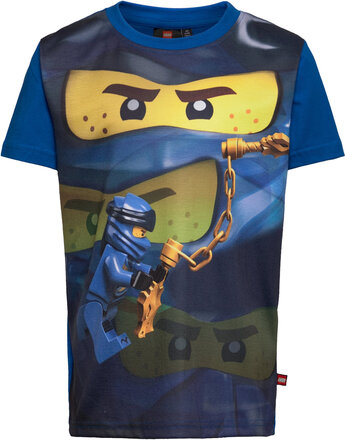 Lwtaylor 113 - Ss T-Shirt T-shirts Short-sleeved Blå LEGO Kidswear*Betinget Tilbud