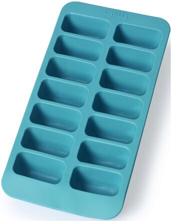 Isterningbakke Rektangulære Isterninger M Låg Home Tableware Dining & Table Accessories Ice Trays Blue Lekué