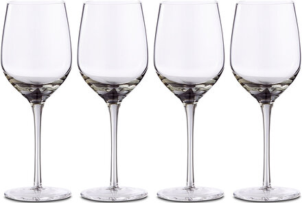 Victorinne White Wine Glass 32 Cl. 4Pack Home Tableware Glass Wine Glass White Wine Glasses Nude Lene Bjerre*Betinget Tilbud