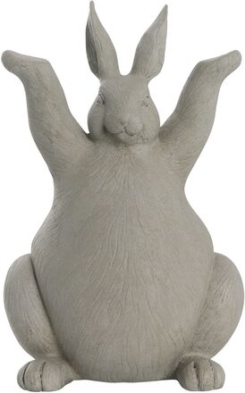 Semina Easter Rabbit Home Decoration Easter Decoration Grå Lene Bjerre*Betinget Tilbud