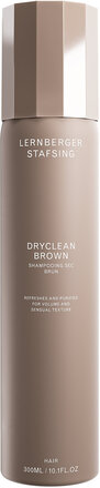 Dryclean Brown, 300Ml Beauty WOMEN Hair Styling Dry Shampoo Nude Lernberger Stafsing*Betinget Tilbud