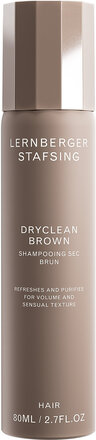 Dryclean Brown, 80Ml Beauty WOMEN Hair Styling Dry Shampoo Nude Lernberger Stafsing*Betinget Tilbud