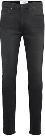 Reed Slim Fit Jeans Bottoms Jeans Slim Black Les Deux