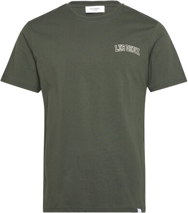 Blake T-Shirt T-shirts Short-sleeved Kakigrønn Les Deux*Betinget Tilbud