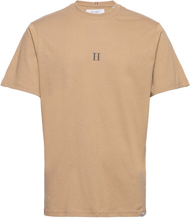 Mini Encore T-Shirt T-shirts Short-sleeved Beige Les Deux*Betinget Tilbud