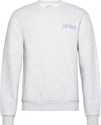Blake Sweatshirt Tops Sweatshirts & Hoodies Sweatshirts Grey Les Deux