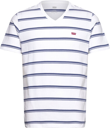 Original Hm Vneck Sail Stripe Tops T-Kortærmet Skjorte Multi/patterned LEVI´S Men