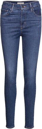 720 Hirise Super Skinny Echo C Skinny Jeans Blå LEVI´S Women*Betinget Tilbud