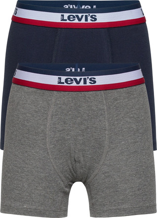 Levi's® Sportswear Logo Boxer Brief 2-Pack Night & Underwear Underwear Underpants Grey Levi's