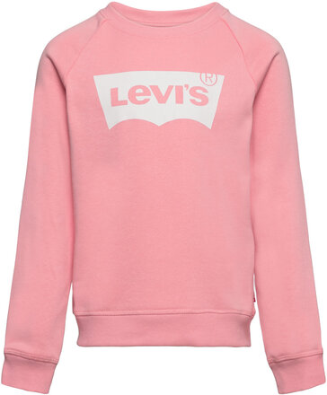 Levi's® Batwing French Terry Pullover Tops Sweatshirts & Hoodies Sweatshirts Pink Levi's