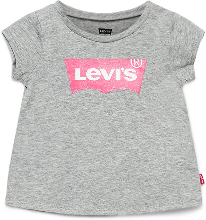Lvg S/S Batwing A Line Tee-Shirt Tops T-shirts Short-sleeved Grey Levi's