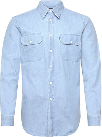 Classic Indigo Shirt Tops Shirts Casual Blue Lexington Clothing