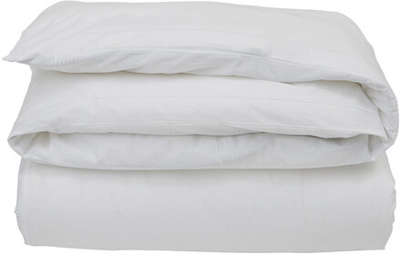 Hotel Percale White/White Duvet Home Textiles Bedtextiles Duvet Covers White Lexington Home