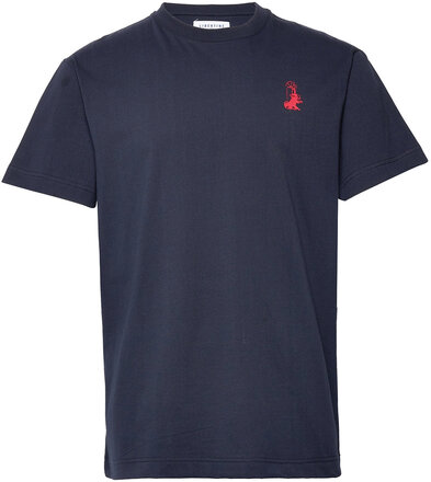 Voleur Tee Print T-shirts Short-sleeved Blå Libertine-Libertine*Betinget Tilbud