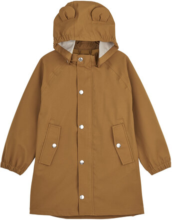 Blake Long Raincoat Outerwear Rainwear Jackets Brown Liewood