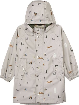 Spencer Long Raincoat Outerwear Rainwear Jackets Blue Liewood