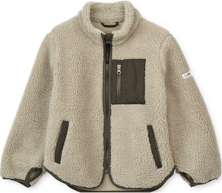 Nolan Pile Jacket Outerwear Fleece Outerwear Fleece Jackets Creme Liewood*Betinget Tilbud