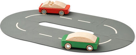 Village Car Set Toys Playsets & Action Figures Play Sets Multi/mønstret Liewood*Betinget Tilbud