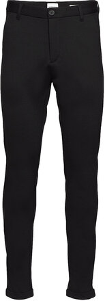 Superflex Pant Normal Length Bottoms Trousers Chinos Black Lindbergh