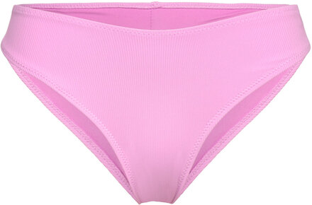Swim Brief Naomi High Leg Braz Swimwear Bikinis Bikini Bottoms Bikini Briefs Pink Lindex