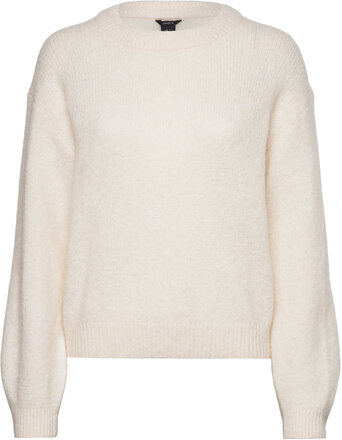 Sweater Selma Tops Knitwear Jumpers White Lindex