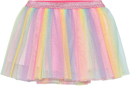 Skirt Mesh Rainbow Dresses & Skirts Skirts Tulle Skirts Multi/patterned Lindex