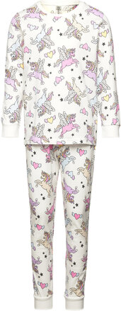 Pajama Unicorns And Cute Anima Pyjamas Set Multi/patterned Lindex