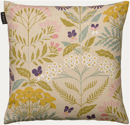 Midsummer Cushion Cover Home Textiles Cushions & Blankets Cushion Covers Beige LINUM*Betinget Tilbud