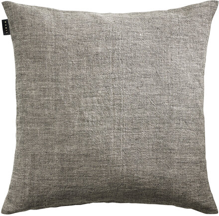 Village Cushion Cover Home Textiles Cushions & Blankets Cushion Covers Grå LINUM*Betinget Tilbud