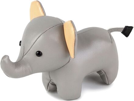 Tiny Friends - Vincent The Elephant Toys Soft Toys Stuffed Animals Grå Little Big Friends*Betinget Tilbud