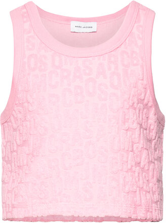 Undershirt Tops T-shirts Sleeveless Pink Little Marc Jacobs