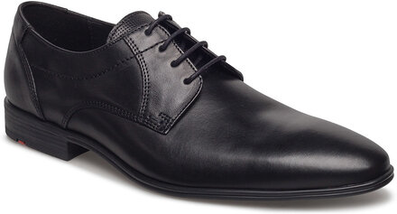 Osmond Shoes Business Laced Shoes Black Lloyd