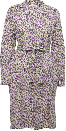Vega Shirt Knælang Kjole Multi/patterned Lollys Laundry