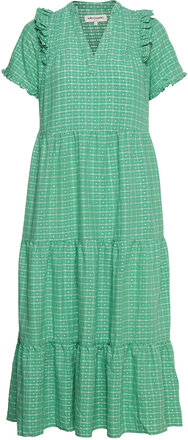 Freddy Dress Dresses Summer Dresses Grønn Lollys Laundry*Betinget Tilbud