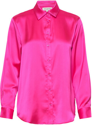 Kayla Shirt Langermet Skjorte Rosa Lollys Laundry*Betinget Tilbud