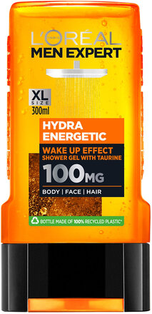 L'oréal Paris Men Expert Hydra Energetic Wake Up Effect Shower Gel 300 Ml Beauty MEN Skin Care Body Shower Gel Nude L'Oréal Paris*Betinget Tilbud