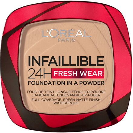 L'oréal Paris Infaillible 24H Fresh Wear Powder Foundation 130 True Beige Foundation Sminke L'Oréal Paris*Betinget Tilbud