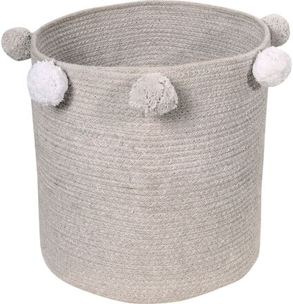 Baby Basket Bubbly Grey Home Kids Decor Storage Storage Baskets Grå Lorena Canals*Betinget Tilbud