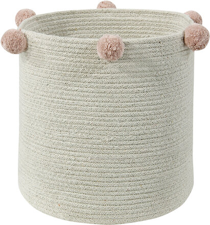 Basket Bubbly Natural-Nude Home Kids Decor Storage Storage Baskets Rosa Lorena Canals*Betinget Tilbud